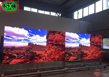 レンタル/ダイカスティング アルミボックス ビデオ 320*160mm P5 室内フルカラー LEDディスプレイ レストラン ホテル 教会