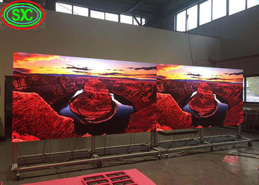 レンタル/ダイカスティング アルミボックス ビデオ 320*160mm P5 室内フルカラー LEDディスプレイ レストラン ホテル 教会