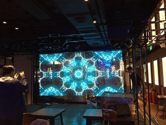 お買い得 屋外のフル カラーの使用料固定P7.82透明なLEDのスクリーン オンライン
