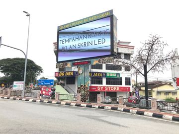 露天防水SMD P6 広告用 LED スクリーン,フルカラー,高い明るさ
