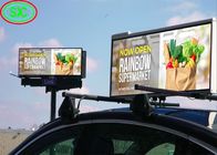 4G WIFI GPSの屋外のタクシーの上P3の移動広告掲示板