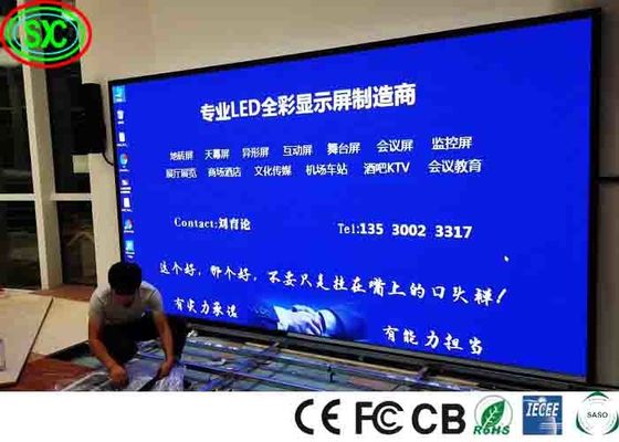 P2-P6 室内 携帯型 LED ビデオ 壁 高明るさ Hd LED 広告 スクリーン