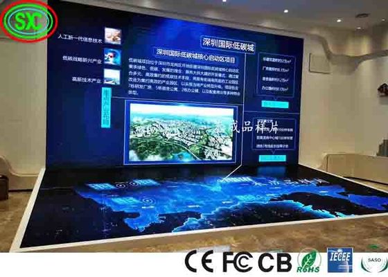 防水・不発動型 フロントマウント P2.5 64*64 室内広告用 LEDディスプレイ