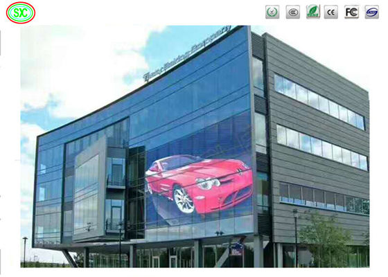 P3.91-7.82mm 透明LEDスクリーン 500x1000mm 5000cd/m2