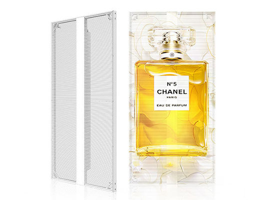 P3.91-7.82 透明なLEDスクリーン 5000cd/m2 全色