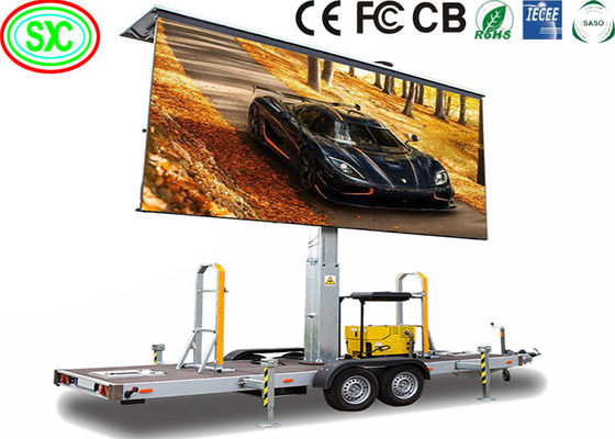 Canbest Outdoor Ready To Use Waterproof Seamless P4 ボックス トラック LED 掲示板 ロードショー モバイル LED ウォールディスプレイ トラックの画面