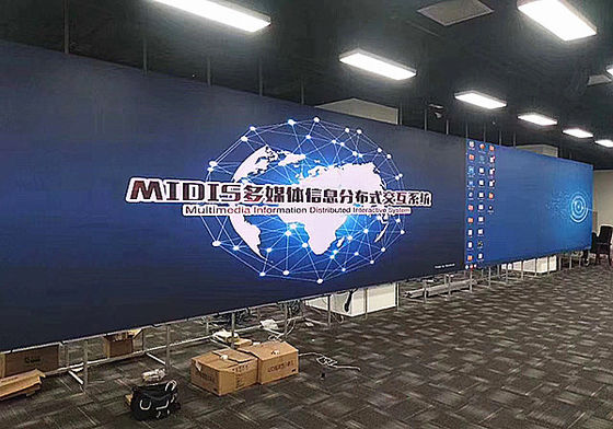 室内フルカラーステージ背景 P4 LED ビデオ 壁パネル ディスプレイ画面