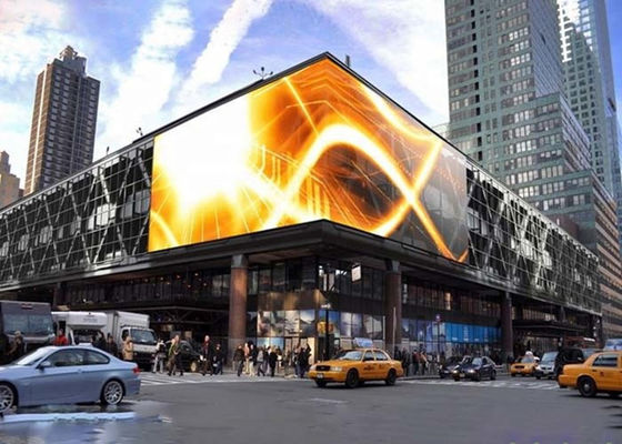 中国 屋外 防水 HD 巨大 広告 P8 ビデオ ショッピングモール フルカラー LED スクリーン
