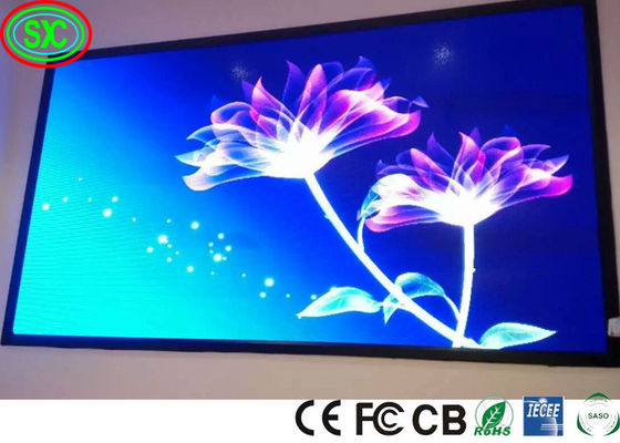 HD プログラム可能な超コンパクト P4 P2.5 1920Hz LED ビデオ壁パネル