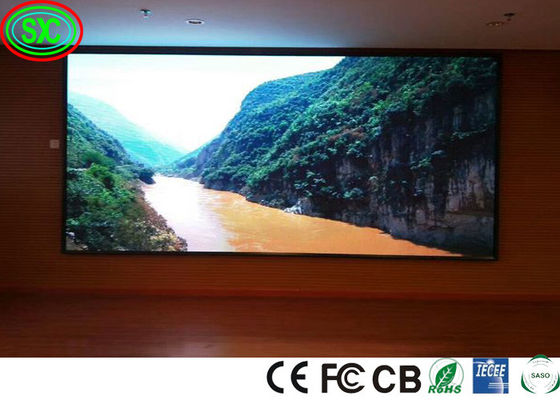 HD プログラム可能な超コンパクト P4 P2.5 1920Hz LED ビデオ壁パネル