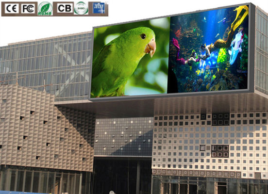 SMD P10 屋外 高明るさ フルカラー LED デジタル広告 ビデオ 壁画