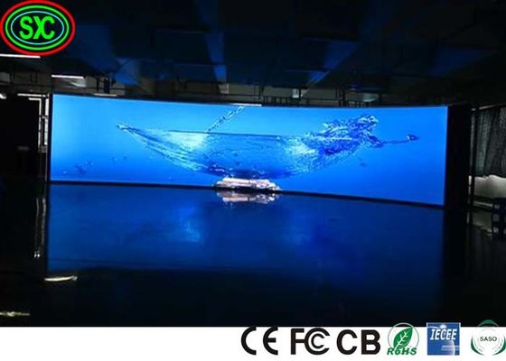 高品質 卸売 室内 P3 フルカラー LED ディスプレイ スクリーン 映画 ビデオ 壁 柔軟 教会