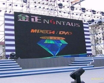屋外防水 フルカラー SMD2727 40000dots/sqm P5ステージ LEDビデオウォール