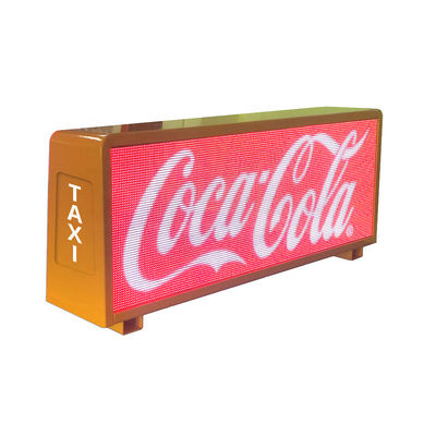アドバンストした5mmピッチサイズカーLEDサインディスプレイ アシンクロン制御96*32cm