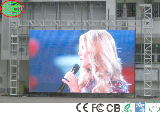 FCC IECEE 6000cd 40000dots/sqm 1R1G1BステージLEDスクリーン フルカラーLEDディスプレイ