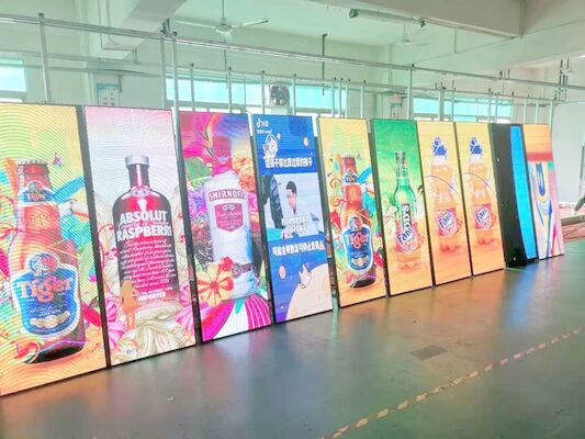 RGB カラー 室内 ポスター 広告 展示 スタンド スーパーマーケット ホテル レストラン