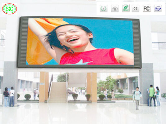 高リフレッシュレート SMD3535 屋外フルカラー P6 広告掲示板