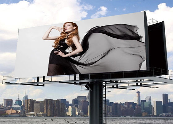 屋外 P10 フルカラー LED ディスプレイ IP65 防水 10mm ピッチ