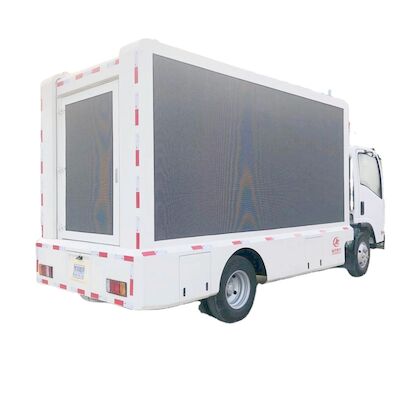 屋外 フルカラー P6 デジタル 屋外広告 LED 掲示板 トラック
