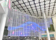 調節可能な明るさ透明なLEDプロダクト屋内P3.91-7.8125透明な導かれたスクリーン
