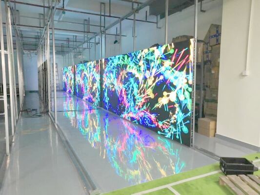 2000cd/Sqm 明るさ 透明なLEDスクリーン,フルカラー広告LED看板