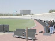 サッカー競技場の周辺表示960x960mmキャビネット   導かれたビデオ スクリーンの使用料防水IP65 SMD 1R1G1B