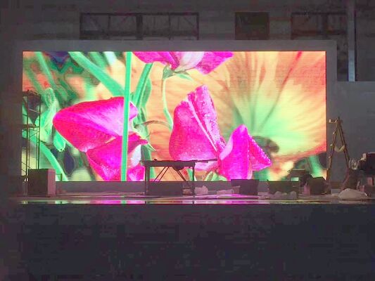 超透明で汚れのない鋳型アルミスクリーン RGB P2.5 7500cd/m2 インダース広告LEDディスプレイ