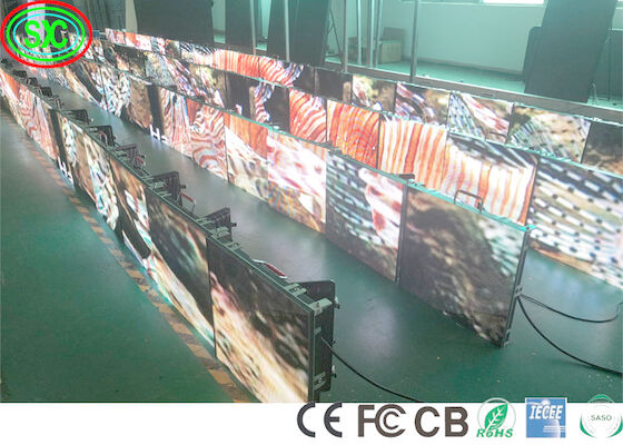 900cd/m2 SASO IECEE ステージLEDスクリーン P3.91 7056 ドット ステージLED ビデオ 壁 LED 舞台背景画面