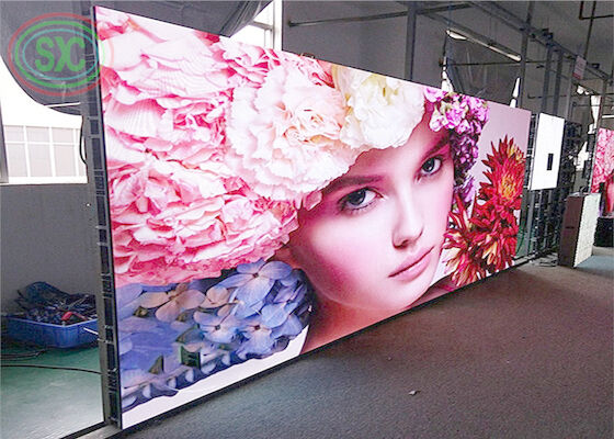 高リフレッシュレート 室内 高品質 ステージ イベント パフォーマンス 柔軟な LED 壁