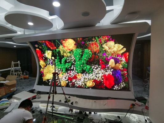 お買い得 P2.5アルミニウム キャビネットの段階フル カラーLEDは高い定義LEDビデオを選別する   、640x640mmキャビネット、明るさ1200cd オンライン