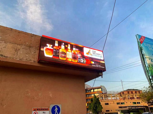 LEDディスプレイ画面 P8 屋外LEDディスプレイウォール 固定屋外 P8 LEDビデオウォール