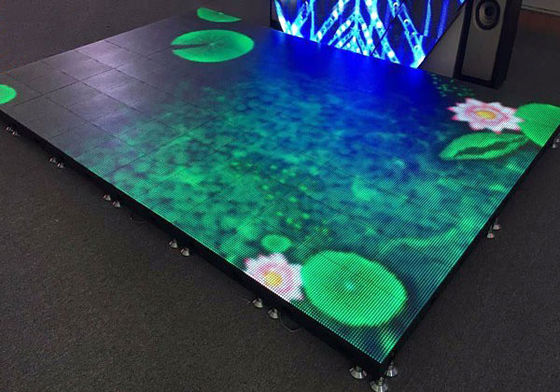 フルカラー P4.81 室内 ディスコパーティー イベント ポータブル パネル エンターテイメント LED ダンスフロア パネル