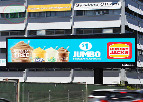 P16 DIP346 RGB LED ダイカスト アルミニウムスクリーン 屋外防水キャビネット フルカラーLEDディスプレイ