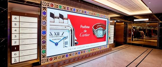 P3 室内フルカラーLEDビデオ壁パネル 192x192mm 2000cd/M2 明るさ