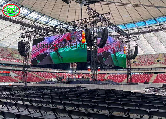 室内フルカラーLEDレンタルディスプレイ画面P4.81 舞台背景のためのビデオ壁パネル