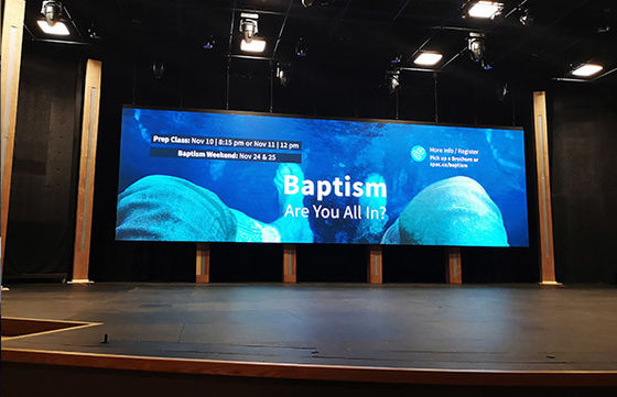 Fine Pitch P2 室内フルカラーHD LEDディスプレイ 250000 ピクセル密度