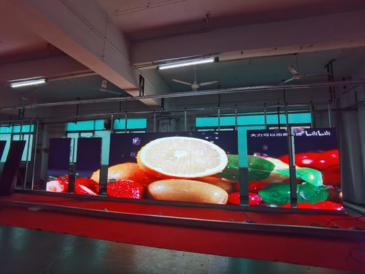 室内 フルカラー P2 HD レンタル LED ディスプレイ 画面 広い視角 ステージ ビデオ 壁