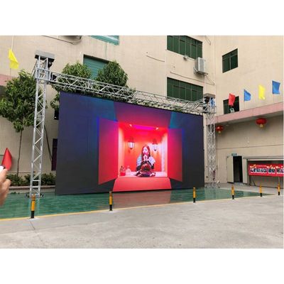 屋外 フルカラー 防水 P3.91 イベントステージの背景のための電子LEDレンタルスクリーン
