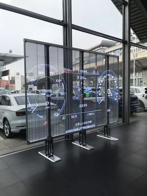 商業用1R1G1B 透明LEDテレビ画面 1000mmx1000mmケースサイズ