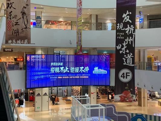 商業用1R1G1B 透明LEDテレビ画面 1000mmx1000mmケースサイズ