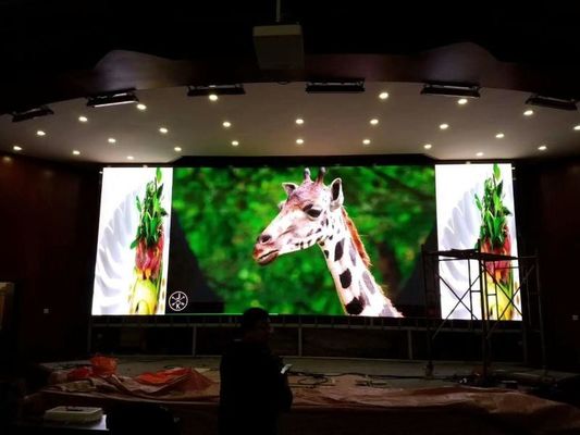 高平面 LED モジュール 320*160mm キャビネット サイズ 640*640mm 平面性保証