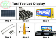 MOQ 10のPCを広告するタクシーのためのフル カラーのsmd屋外P 10 LEDの印