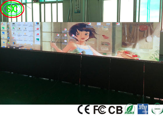 SMD2121 9500K 室内レンタル LED ディスプレイ P2.5 フルカラー 350W/sqm フルカラー LED ディスプレイ フルカラー