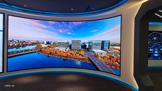 P4 4mm フレキシブル LED ビデオスクリーンカーテン フルカラーディスプレイモジュール