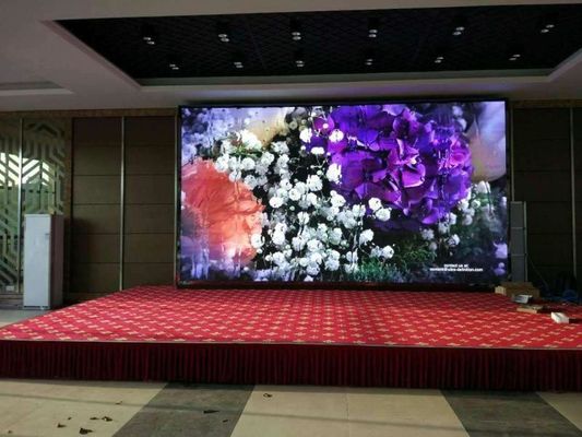室内 小ピッチ GOB HD 舞台背景 スリム LED ディスプレイ P2.5 フルカラー レンタル