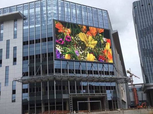 屋外P6 フルカラー 高明るさ フロントオープン 商業広告 LEDディスプレイ 画面 掲示板