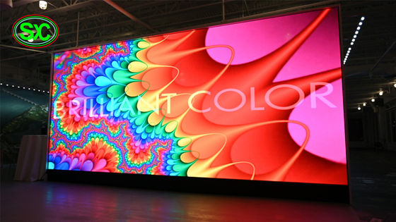 高明るさフルカラー RGB P6 LED レンタルスクリーン 960Mm X 960Mm 室内キャビネット