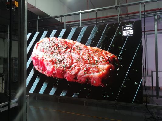 P4 室内フルカラーLEDスクリーン 512x512mm ファストロックライト ステージバック用薄型LEDキャビネットパネル LEDディスプレイ 高刷新率