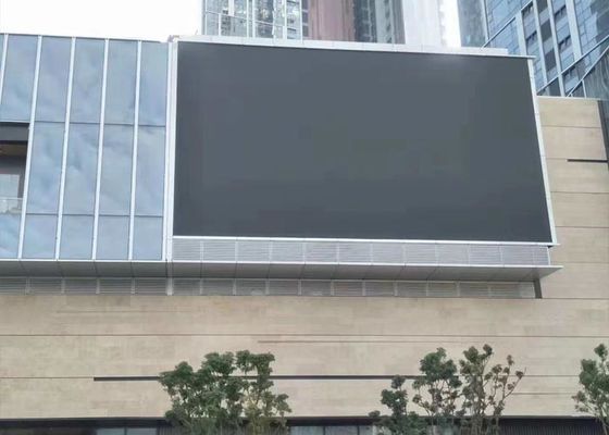 屋外防水LED商用広告ディスプレイ P6フルカラービデオ壁掲示板