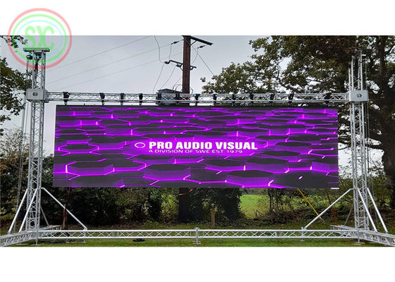 P10 フルカラー 高画質 フットボールゲーム スタジアム LED広告掲示板